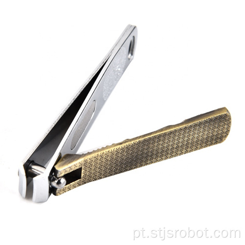 Cortador de unhas de aço inoxidável personalizado por atacado popular cortador de unhas